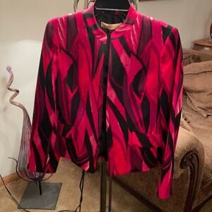 Nipon Boutique pink jacket size 6